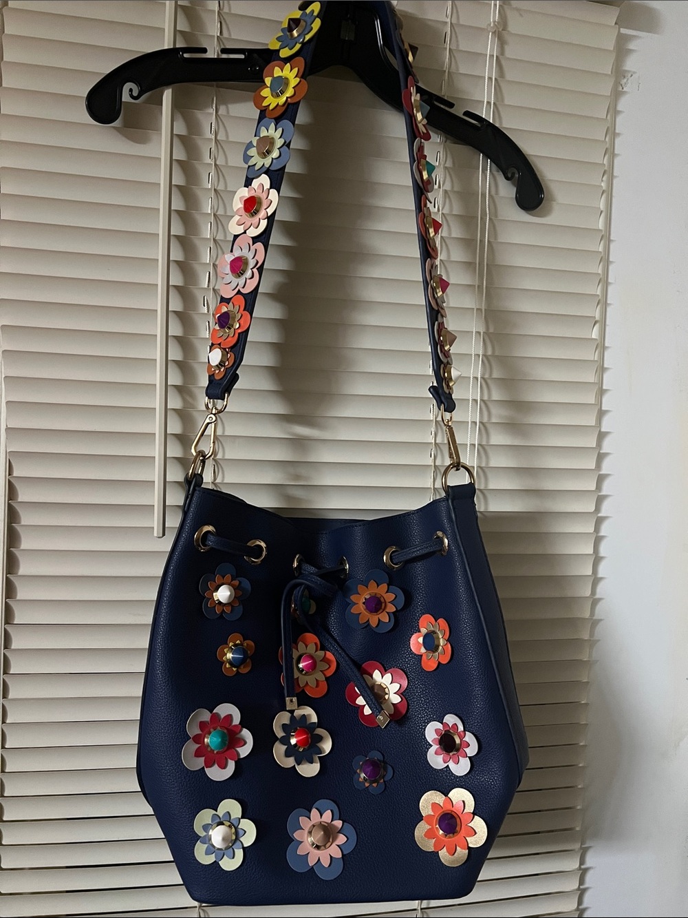 Urban Expressions Navy Blue Vegan Purse